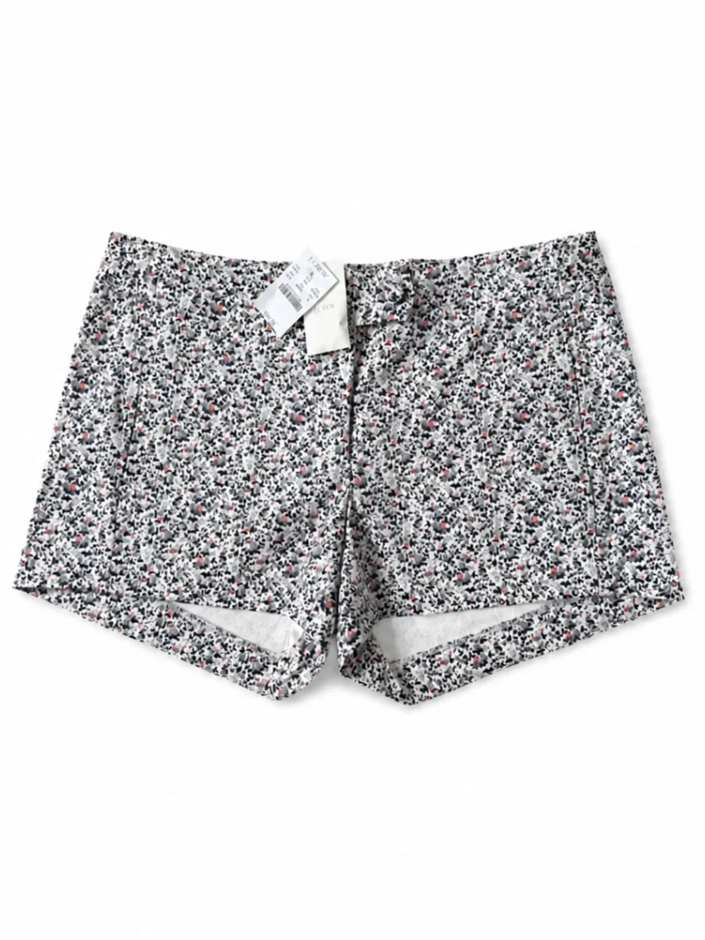 J. CREW Floral Blue & White Summer Shorts - Size 4 - NWT New with Tags